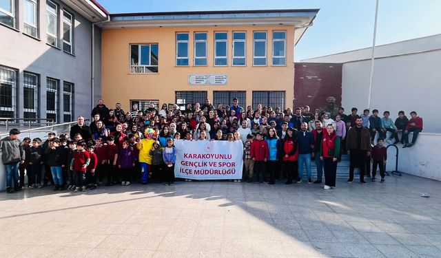 Karakoyunlu’da Gençlik Ateşi: Köy Okulunda Neşe Dolu Gün!