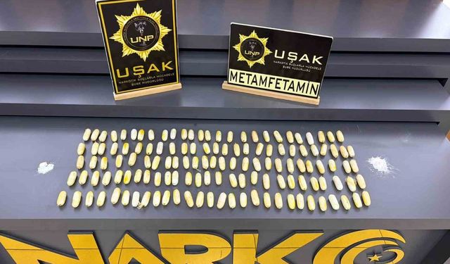 1 kilo 116 gram uyuşturucu çıktı