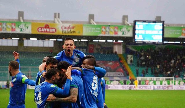 Çaykur Rizespor: 3 - Eyüpspor: 0 (Maç sonucu)