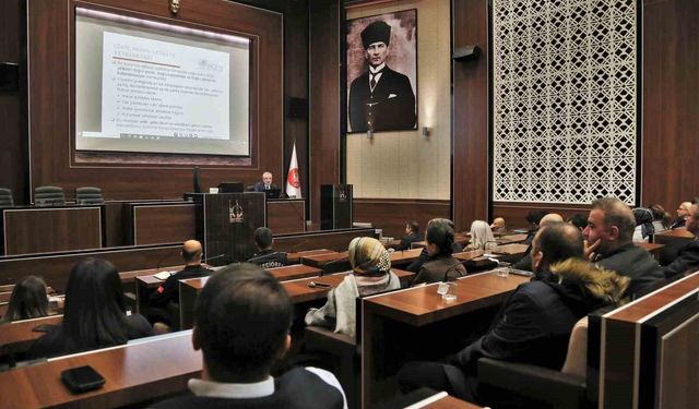 Keçiören Belediyesi yöneticilerine disiplin ve yetki devri eğitimi