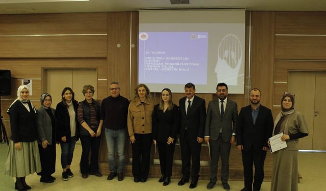 OMÜ'de 'Denetimli Serbestlik Sistemi' paneli: Denetimden rehabilitasyona sosyal hizmet vurgusu