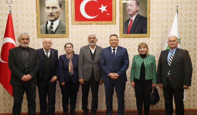 Rektör Gürel, IÜGEV Yönetimini Kabul Etti