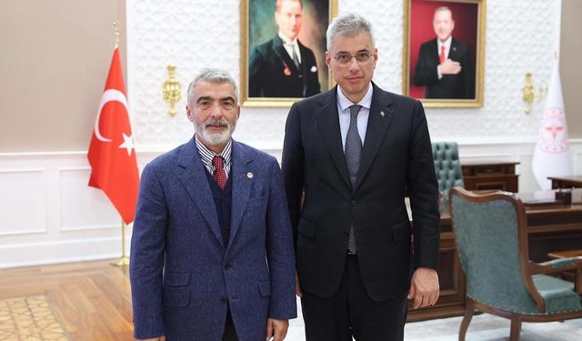 Vekil Alagöz, Sağlık Bakanı Memişoğlu ile Görüştü