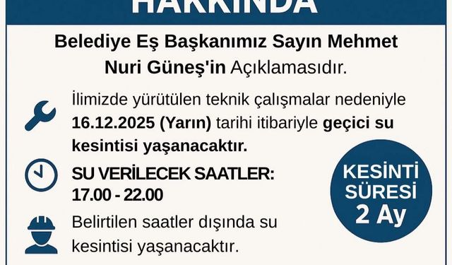 Bu Çile İki Ay Çekilmez