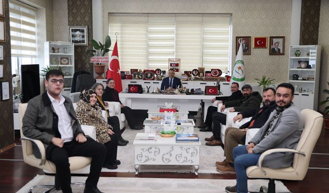 Türkiye İttifakı Partisi Iğdır İl Yönetiminden Rektör Gürel’e Ziyaret