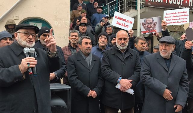 Iğdır’da Cuma Çıkışı Basın Açıklaması: Ehl-i Beyt Alimleri Derneği’nden ABD ve İsrail’e Sert Tepki