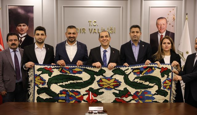 Memur-Sen’den Vali Taşolar’a Hayırlı Olsun Ziyareti