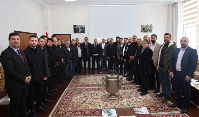 Tuzluca Heyetinden Rektör Gürel’e Ziyaret