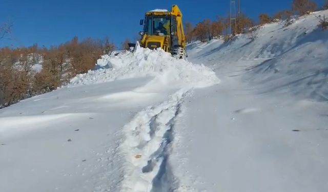 79 köy yolunda çalışmalar sürüyor