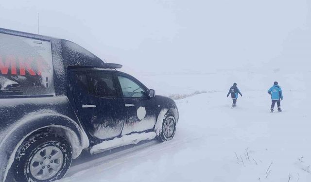 Batman'da UMKE'den zorlu kış şartlarında hayat kurtaran müdahale yapıldı