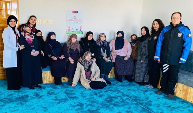 Bayburt'ta aileye yönelik bilgilendirme çalışması