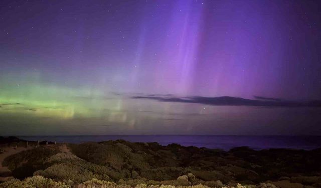 Güneş'teki patlama ilk olarak Avusturalya'dan görüntülendi