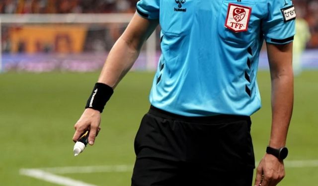 Trendyol Süper Lig'de 20. haftanın hakemleri belli oldu