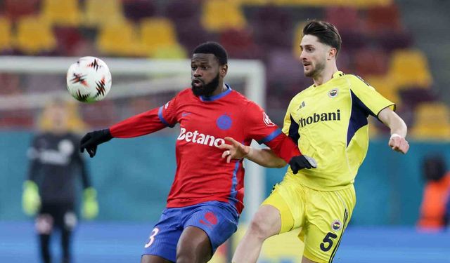 UEFA Avrupa Ligi: FCSB: 1 - Fenerbahçe: 1 (Maç sonucu)