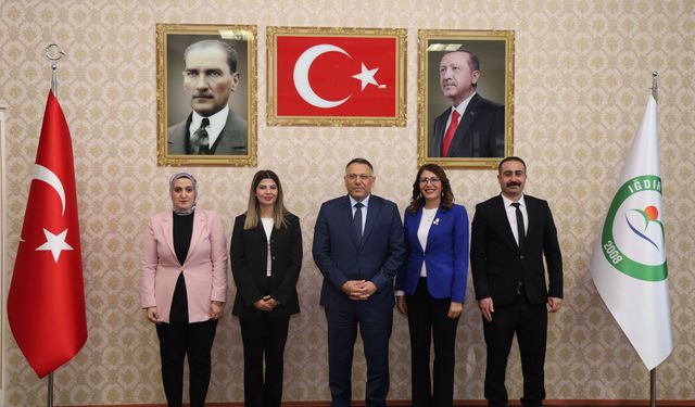 Iğdır Müze Müdürlüğü Heyetinden Rektör Gürel’e Ziyaret