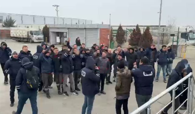 BİM DEPO İŞÇİLERİNDEN ZAM DİRENİŞİ