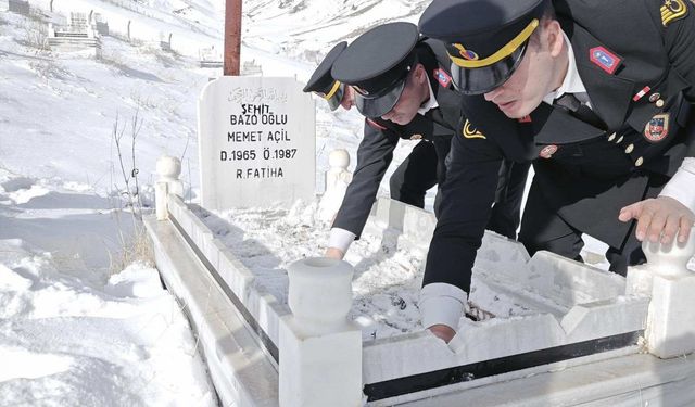 IĞDIR’DA VEFA: Şehit Jandarma Er Mehmet Açil Dualarla Anıldı