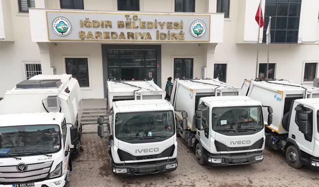 Iğdır Belediyesi Eski Araçlarını Yeniliyor