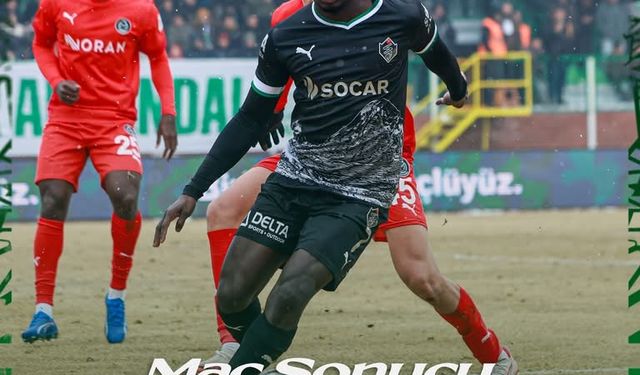Alagöz Holding Iğdır FK, Manisa FK ile 0-0 Berabere Kaldı