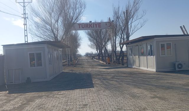 Alican Sınır Kapısı Açılışa Hazırlanıyor