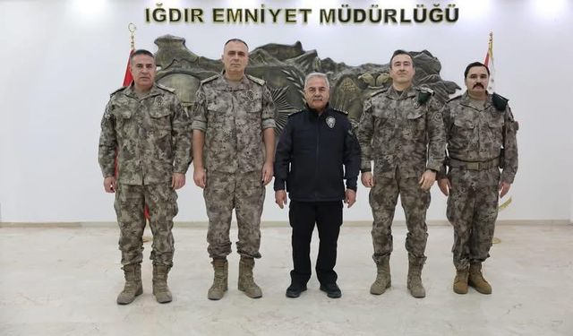 Özel Harekat Daire Başkanı Ünsal Hayal’dan Iğdır’a Resmî Ziyaret