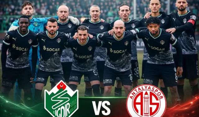 Alagöz Holding Iğdır FK, Antalyaspor’u Kupada Farklı Mağlup Etti