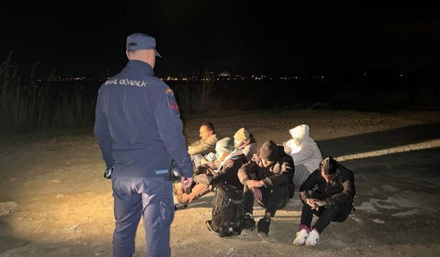 30 düzensiz göçmen yakalandı