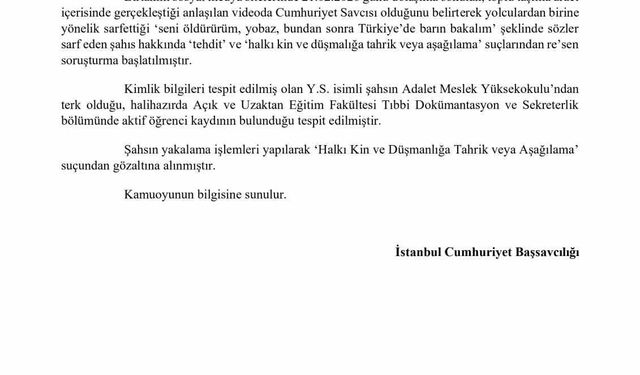 Bakan Gürlek: 'Hukukun üstünlüğü ilkesinden taviz vermeyeceğimizi bir kez daha vurguluyorum'