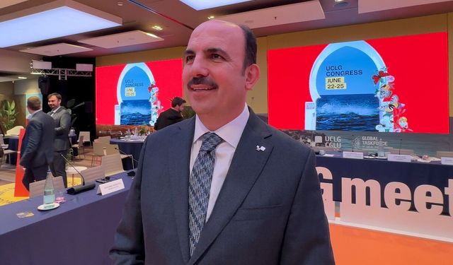 Başkan Altay 240 bin yerel yönetimi temsil eden UCLG Dünya Başkanlığına adaylığını açıkladı