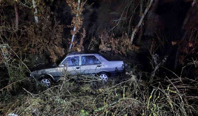 Bilecik'te otomobil takla attı: 1 yaralı