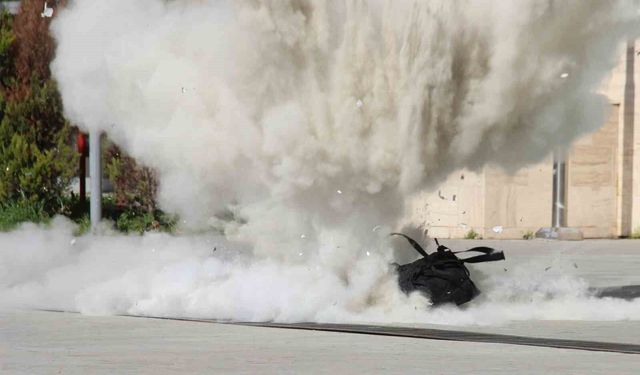 Bomba ve tahliye tatbikatı