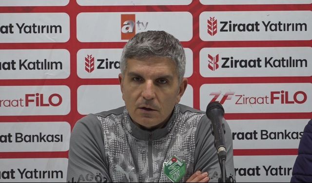 Iğdır FK - Antalyaspor maçının ardından