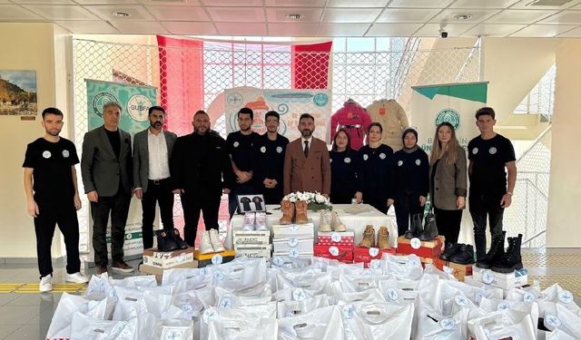 İhtiyaç sahibi öğrencilere kışlık destek sağlandı