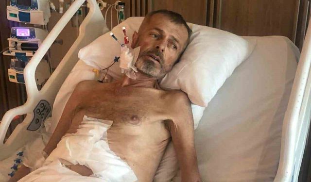 Kızının karaciğeri ile hayata tutundu