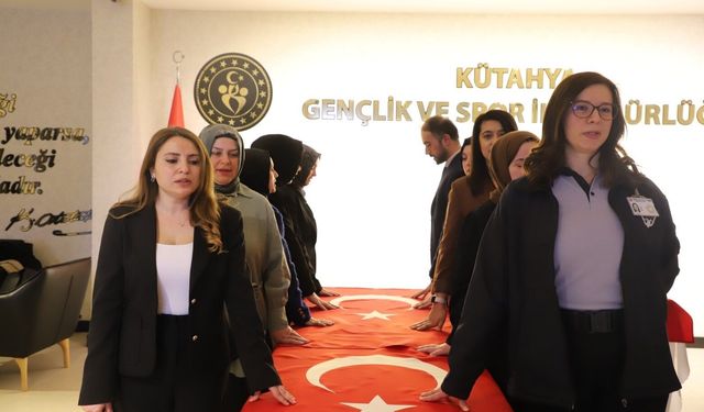 Kütahya Gençlik ve Spor İl Müdürlüğü'nde asli kadroya geçiş ve yemin töreni