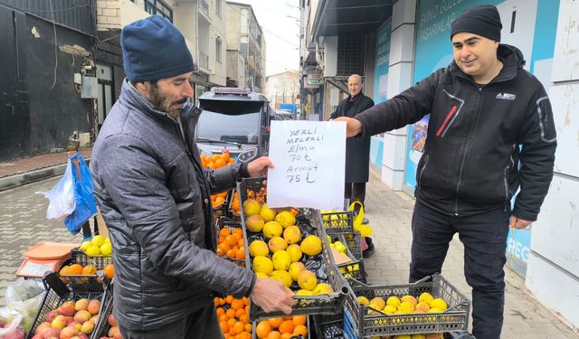 Iğdır’da Yerli Elma 60-70 TL’den Satılıyor