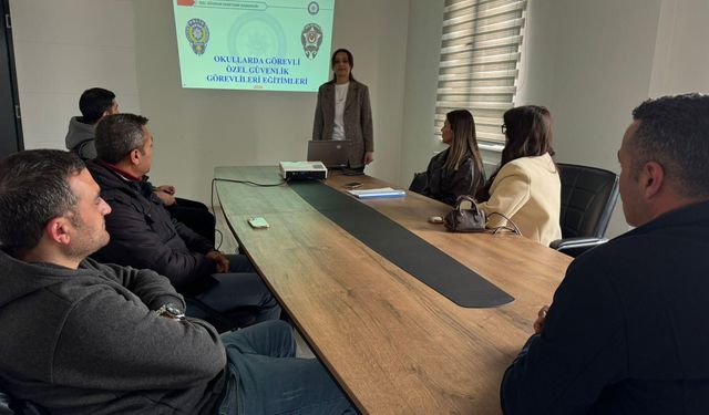 IĞDIR’DA OKULLAR ARTIK DAHA GÜVENLİ: GÜVENLİK PERSONELİNE KRİTİK EĞİTİM