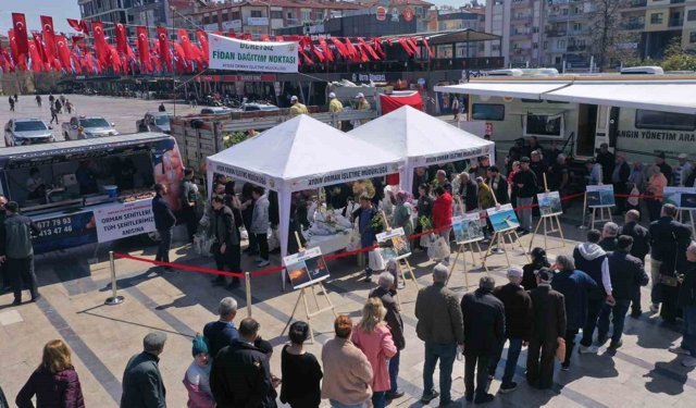 Aydın'da Orman Haftası kapsamında 6 bin fidan ücretsiz dağıtıldı