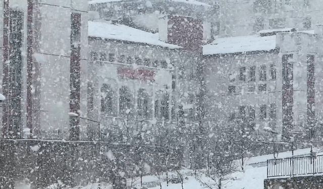 Hakkari ve Yüksekova'da eğitime kar engeli