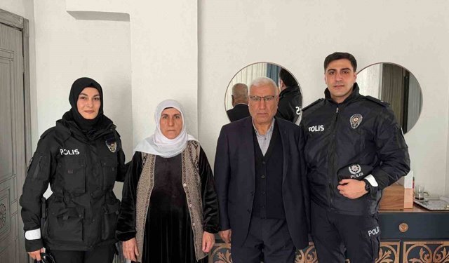 Şehit ailelerine bayram ziyareti