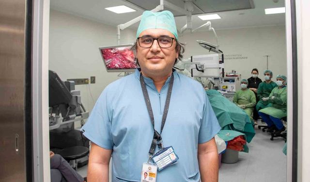 Selçuk Üniversitesinde Göğüs Cerrahisinde bir ilk: Robotik Cerrahi uygulandı