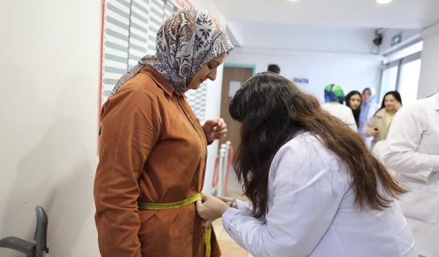 Gençlik ve Spor İl Müdürlüğü Personeline BKİ Ölçümü Yapıldı