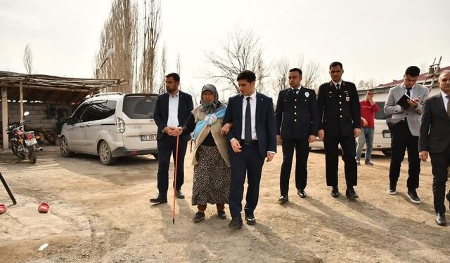 Aralık Kaymakamından Şehit Ailelerine Bayram Ziyareti