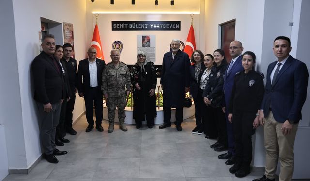 IĞDIR'DA ŞEHİT BÜLENT YURTSEVEN’İN HATIRASI TÖRENLE ÖLÜMSÜZLEŞTİRİLDİ