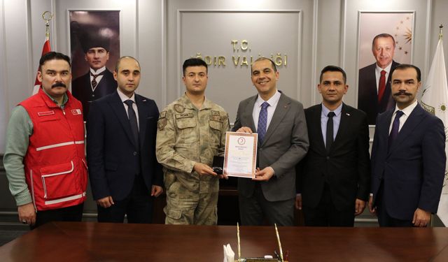 Iğdır’da Kan Bağışının Kahramanları Ödüllendirildi