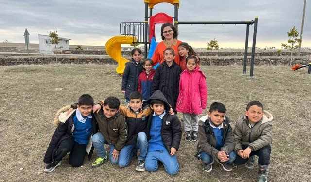 Akyaka'da çocuklara park müjdesi gerçek oldu