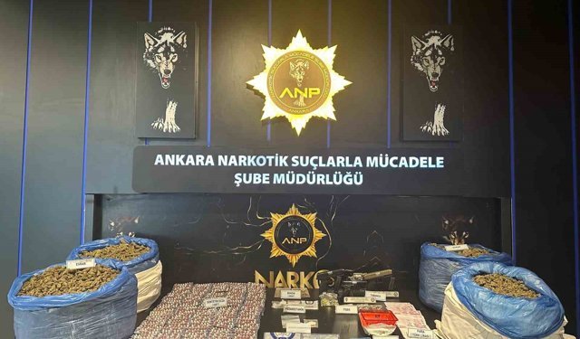 Ankara'da narkotik operasyonları: 107 gözaltı