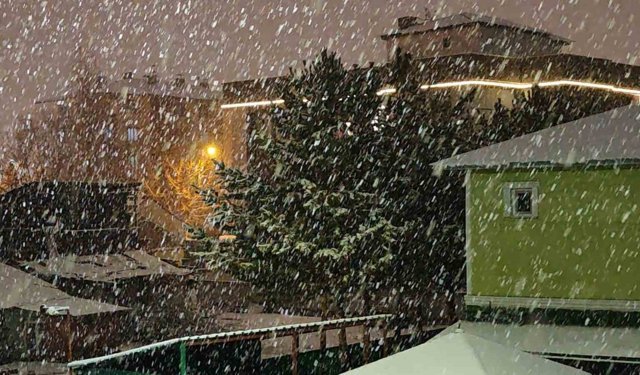 Kış geri geldi: Aşkale'de kar yağışı hayatı olumsuz etkiliyor