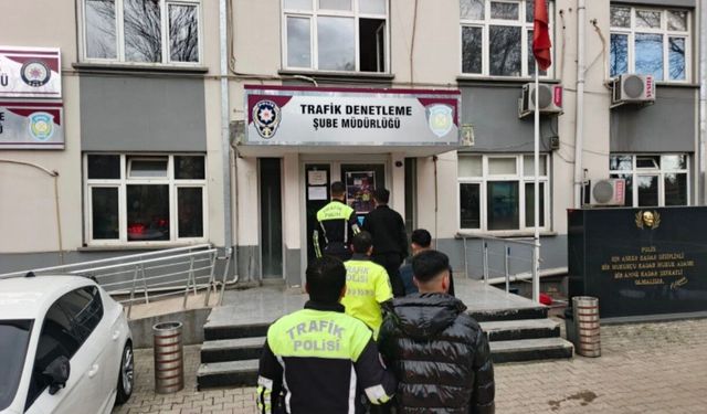 Konvoy yapan 3 sürücüye 272 bin TL ceza