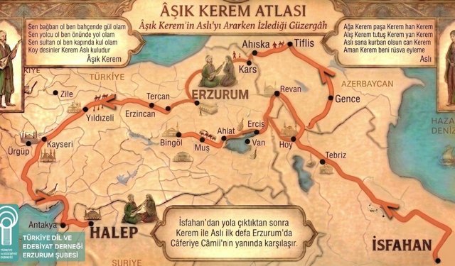 Türkiye Dil Ve Edebiyat Derneği'nden Erzurum'a üç kültür atlası